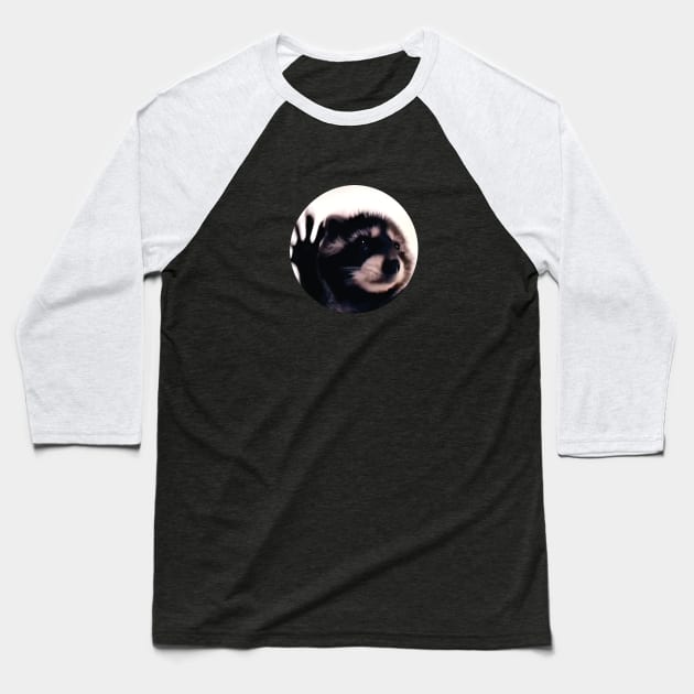 Damen Pedro Racoon Dance Popular Internet Meme RACOON DAY Baseball T-Shirt by l designs